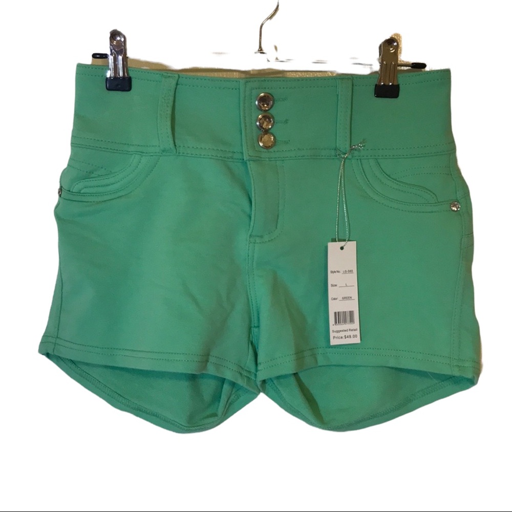 ☀️NWT Roma Collection Ladies Shorts 13.5” waist - runs small Tag L but fits M